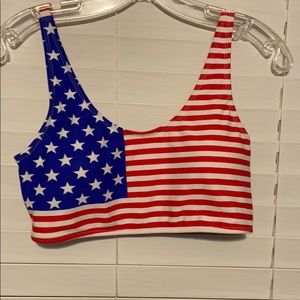 Women’s Fourth of July Bikini Top